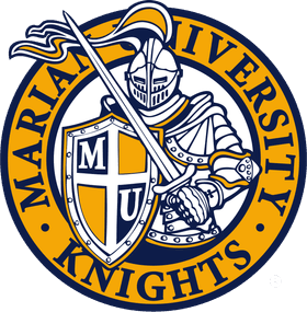 Marian University banner logo